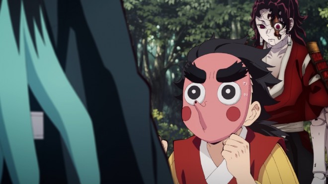 Episode 2 scene cuts from the third season of "Demon Slayer"