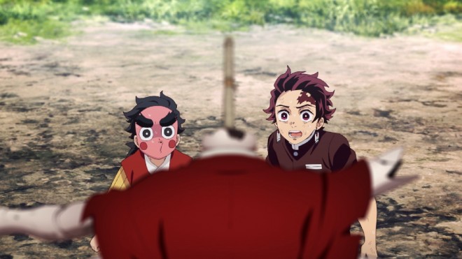 Episode 3 scene cuts from the third season of "Demon Slayer"