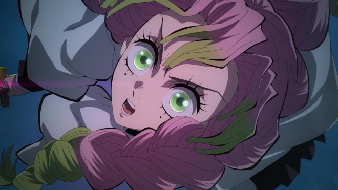 Episode 10 scene cuts from the third season of "Demon Slayer"