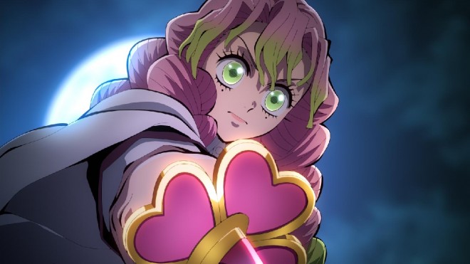 Episode 10 scene cuts from the third season of "Demon Slayer"