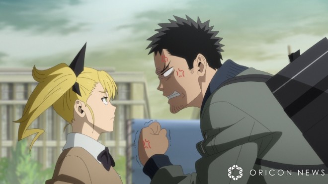 Scene cut from "Kaiju No. 8" (C) Defense Force Unit 3 (C) Naoya Matsumoto / Shueisha