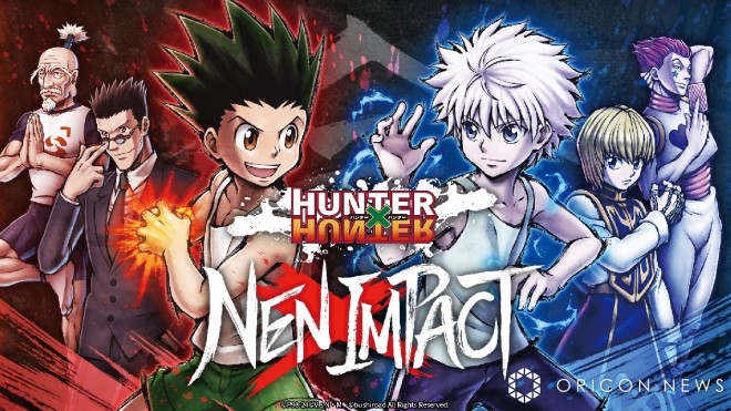 "HUNTER×HUNTER" fighting game (C) P98-24 (C) V・N・M