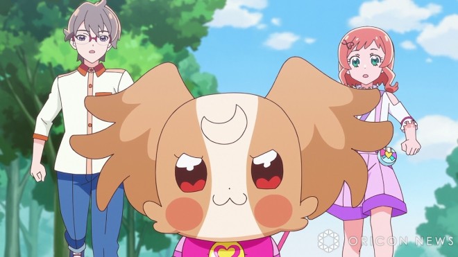 Scene cut from the anime "Wonderful Precure!" (C) ABC-A, Toei Animation
