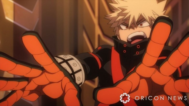 Scene cut from the special edition of "My Hero Academia"