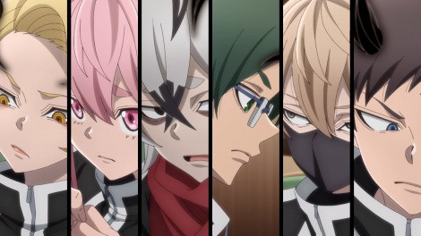 Characters of "Tougen Anki: Dark Demon of Paradise"