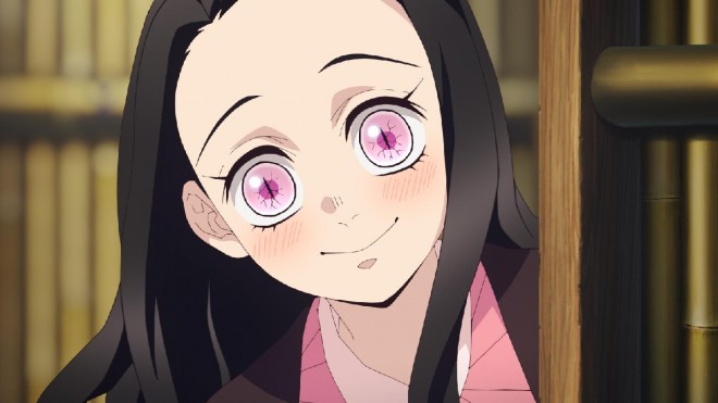 Scene from the anime "Demon Slayer: Kimetsu no Yaiba – Hashira Training Arc"