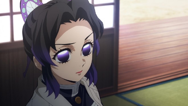 Scene cut from "Demon Slayer: Hashira Training Arc"