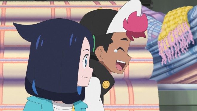 Scene from the TV anime "Pokémon"