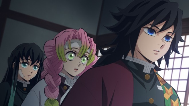 Scene cut from the TV anime "Demon Slayer: Hashira Training Arc"