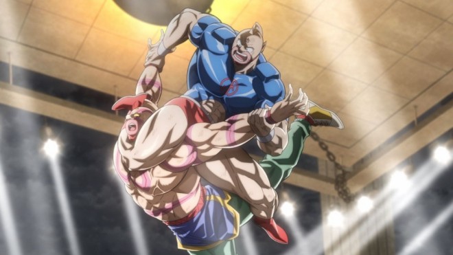 Scene Cut from Episode 0 of the TV Anime "Kinnikuman: The Perfect Origin Arc"