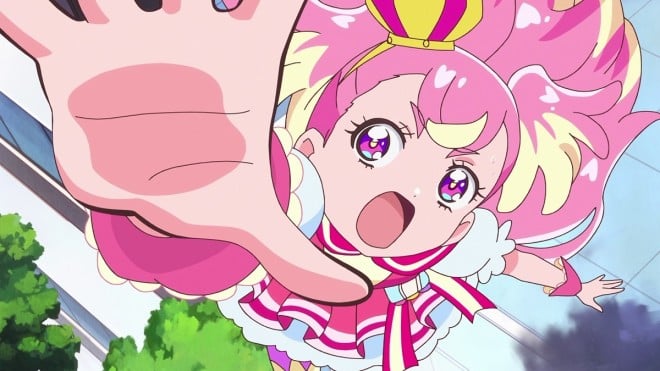 Collaboration Visual of "Crayon Shin-chan" and "Wonderful Precure!"