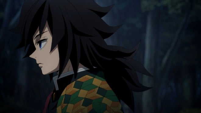 Scene cuts from the third season of "Demon Slayer : HASHIRA Training Arc"