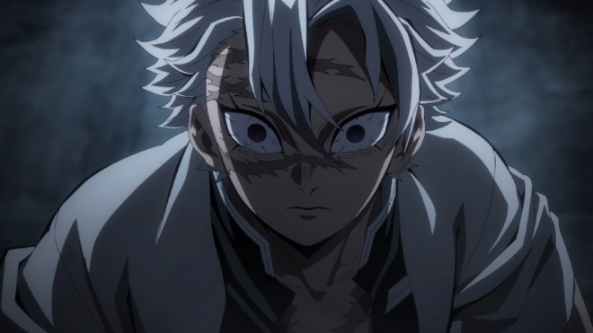 Sanemi Shinazugawa "Demon Slayer: Hashira Training Arc" scene cut
