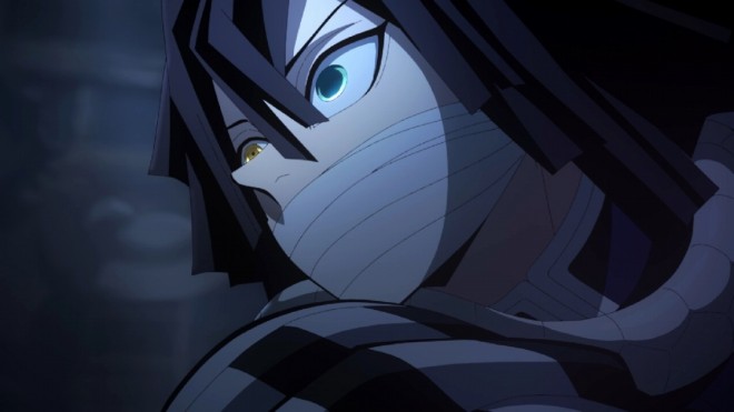Obanai Iguro "Demon Slayer: Hashira Training Arc" scene cut