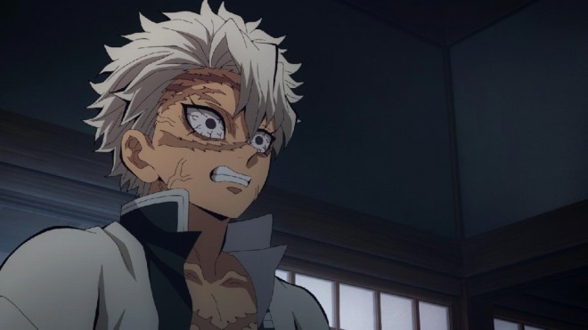 Sanemi Shinazugawa "Demon Slayer: Hashira Training Arc" scene cut