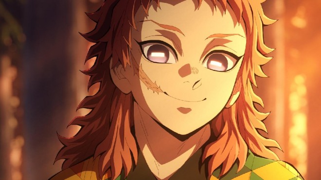 Scene cut from the TV anime "Demon Slayer: Hashira Training Arc"