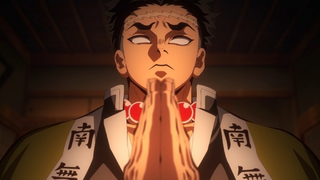 Scene cut from the TV anime "Demon Slayer: Hashira Training Arc"
