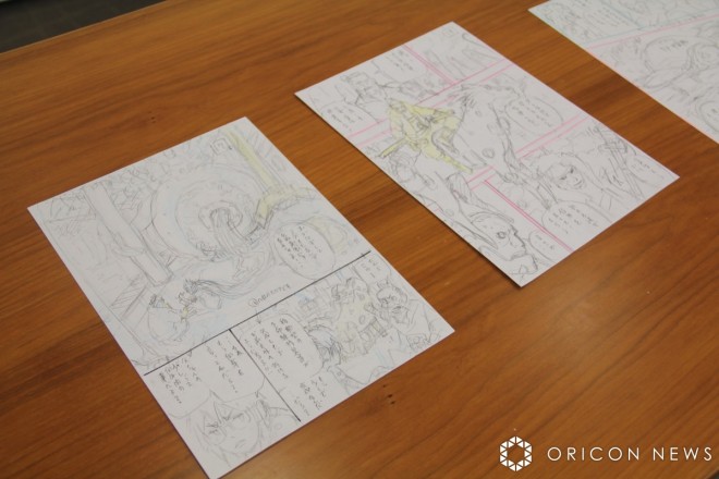 The Storyboards for the New Series "Samurai 8: The Tale of Hachimaru" (C) ORICON NewS inc.