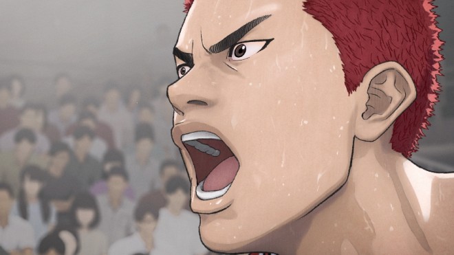 Scene cut from the movie "THE FIRST SLAM DUNK"