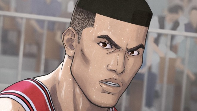 Scene cut from the movie "THE FIRST SLAM DUNK"