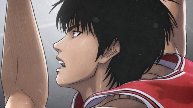 Scene cut from the movie "THE FIRST SLAM DUNK"