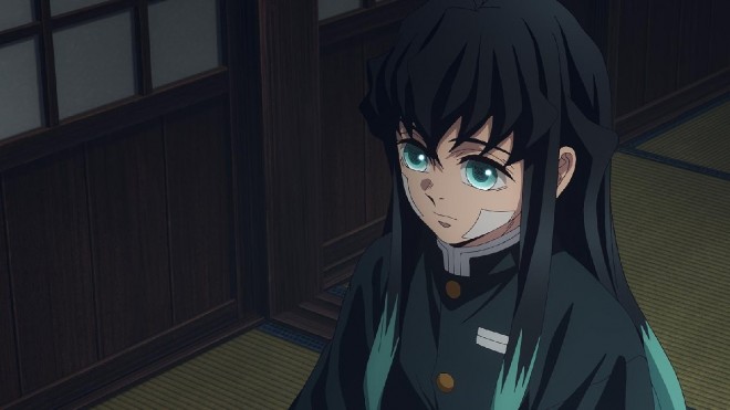 Scene cut from the TV anime "Demon Slayer: Kimetsu no Yaiba" Hashira Training Arc