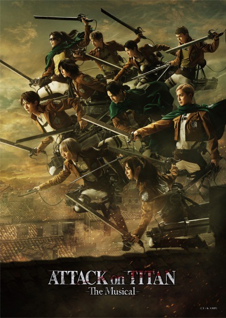 The overseas performance of "Attack on Titan" -the Musical- has been decided (C) I・K/AMPC