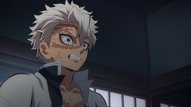 Scene from the TV anime "Demon Slayer: Hashira Training Arc"