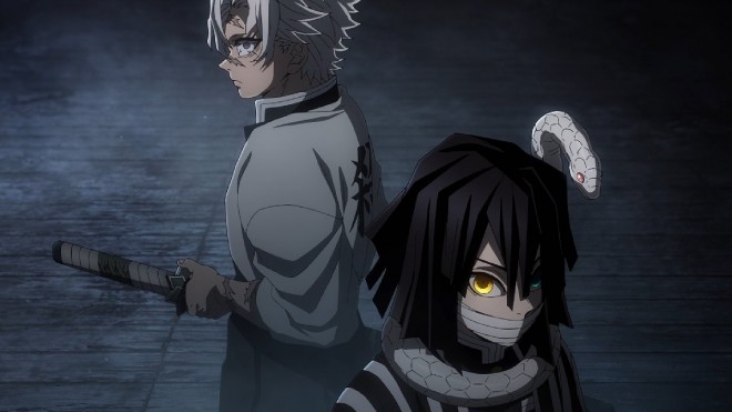 Scene from the TV anime "Demon Slayer: Hashira Training Arc"