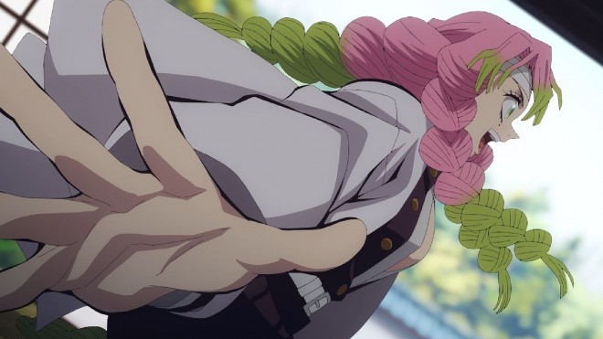 Scene from the TV anime "Demon Slayer: Hashira Training Arc"