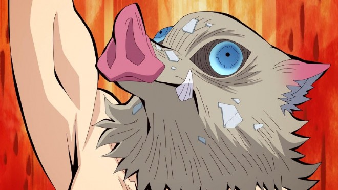 Scene from the TV anime "Demon Slayer: Hashira Training Arc"