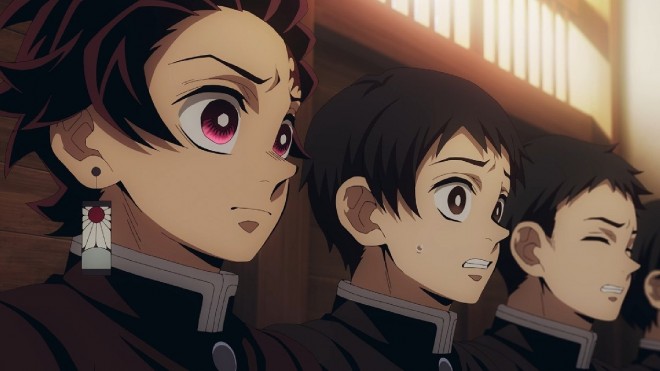Scene from the TV anime "Demon Slayer: Hashira Training Arc"