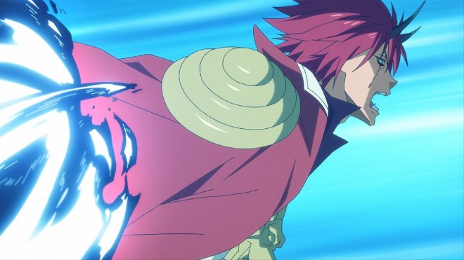 Scene cut from the third season of "That Time I Got Reincarnated as a Slime"(Tensura) 