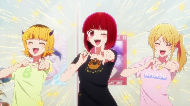 Scene Cuts from "Oshi no Ko" (C) Aka Akasaka × Mengo Yokoyari / Shueisha · Oshi no Ko Production Committee