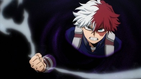Scene cut from Season 7 of "My Hero Academia"
