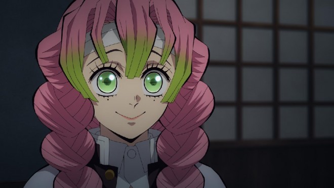 Scene from the TV anime 'Demon Slayer' Hashira Training Arc