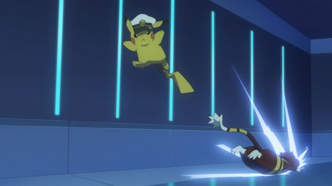 Scene cut from the TV anime "Pokémon horizon" episode54