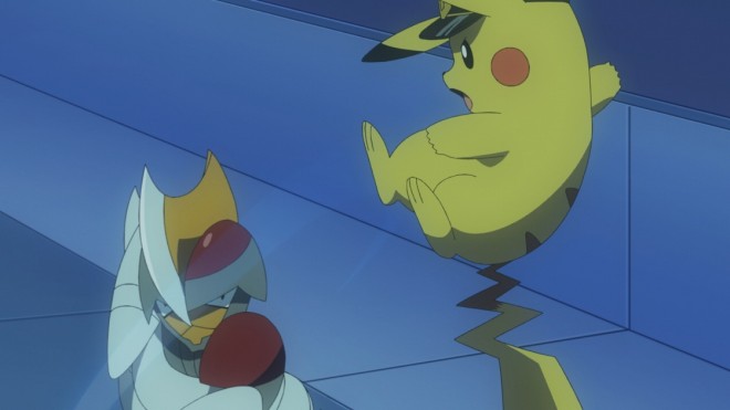 Scene cut from the TV anime "Pokémon horizon" episode54