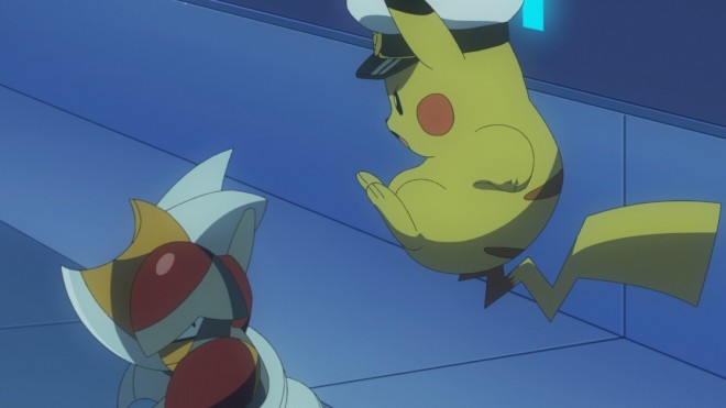 Scene cut from the TV anime "Pokémon horizon" episode54