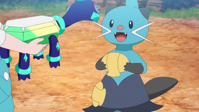 Scene cut from the TV anime "Pokémon horizon" episode54