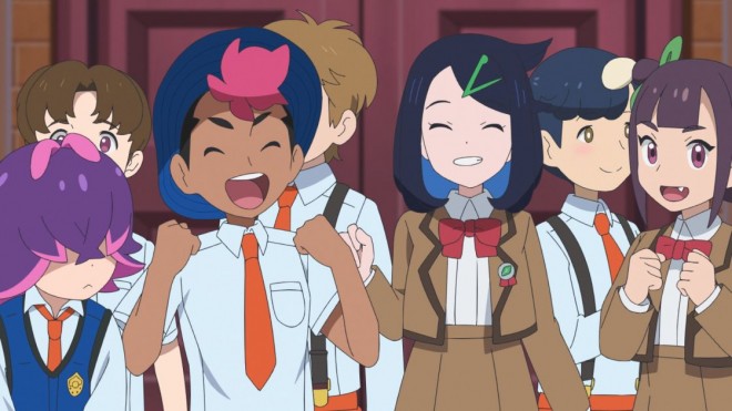 Scene cut from the TV anime "Pokémon"