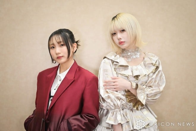 Ikuta Rira & Ano, double lead voice actors for the movie "Dead Dead Demon's Dededede Destruction" ©ORICON NewS inc.