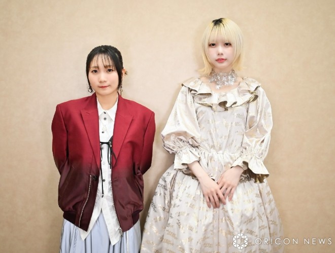 Ikuta Rira & Ano, double lead voice actors for the movie "Dead Dead Demon's Dededede Destruction" ©ORICON NewS inc.