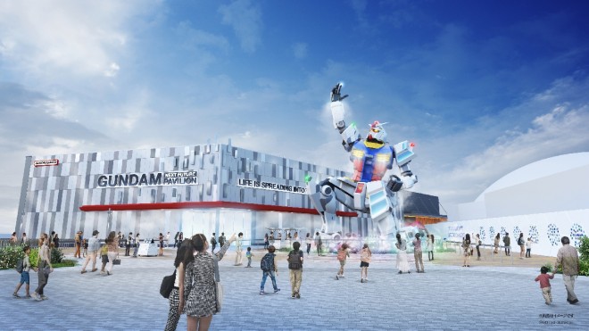 Gundam Statue to be Exhibited at 'Osaka Expo'