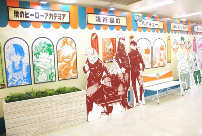 Scenes from the 'JUMP SHOP 20th FESTIVAL in Ikebukuro'
