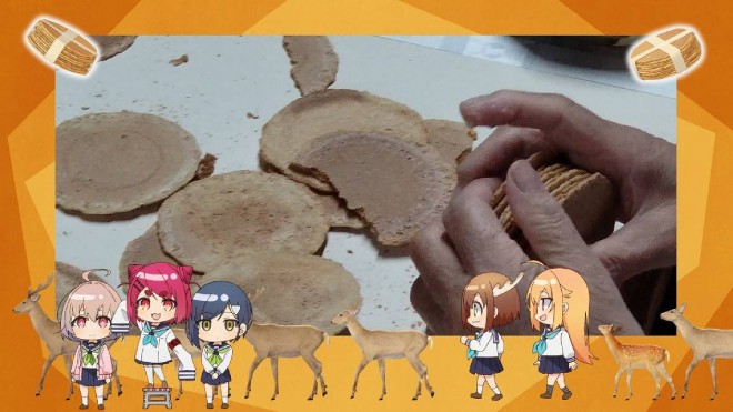 Scenes from the ED video of the anime 'My Deer Friend Nokotan'
