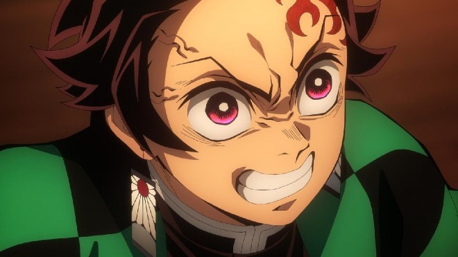 Scene from the TV anime 'Demon Slayer' Hashira Training Arc