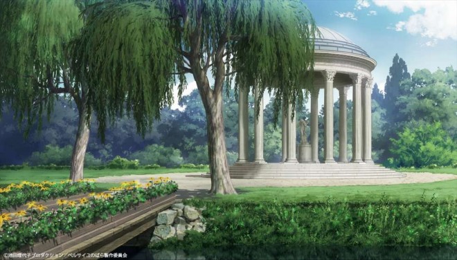 Palace of Versailles Gardens, Temple of Love – Theatrical Anime "The Rose of Versailles"