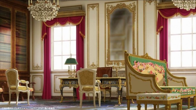 Jarjayes Residence, Jarjayes' Study – Theatrical Anime "The Rose of Versailles"