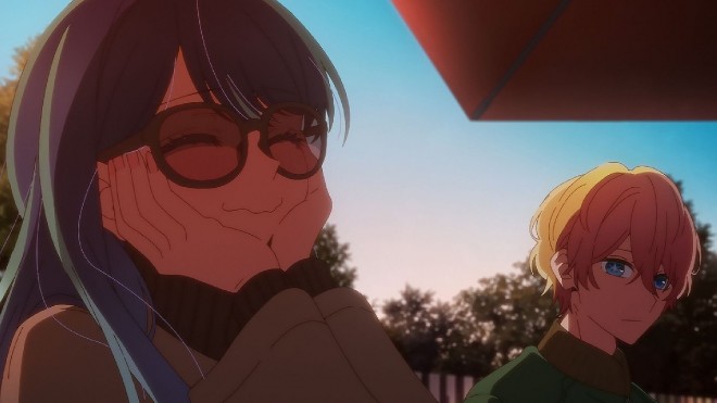 Scene cut from the TV anime "Oshi no Ko" Episode 14